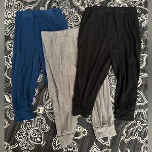 Kyte baby pants 6-2 months blue black and grey